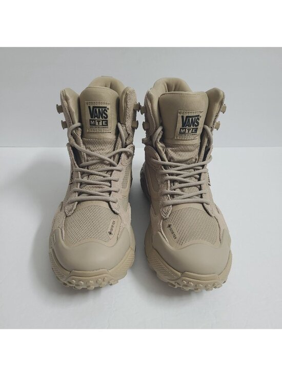 NEW Vans MTE Crestline Gore-Tex Boots 500264 Size 7.5 Tan Khaki